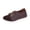 Coffee, variant on Viluyesy Womens Oxfords Lace-up Round Toe Comfortable Breathable Lightweight Casual Walking Work Flats Blue Size 9