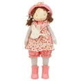 thumbnail image 2 of Bunnies by the Bay Plush Daisy 13" Cloth Rag Girl Friend Doll with Calico Dress, 2 of 3