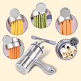 thumbnail image 4 of Manual DIY Noodle Maker Portable Pasta Machine Noodle Press Machine with 5 Models Kitchen UtensilsBY, 4 of 5