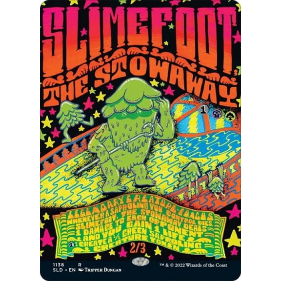 Magic the Gathering - Secret Lair - Slimefoot, the Stowaway Near Mint