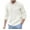 White, variant on LYXSSBYX Mens Sweatshirts Hoodie Mens Baggy Cotton Linen Hooded Pocket Solid Long Sleeve Retro T Shirts Tops