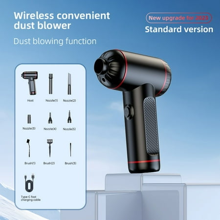 

Powerful Car Vacuum Cleaner Portable Wet&Dry Handheld Strong Suction Car Vacuum