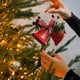 thumbnail image 4 of 2pc Christmas Pendant Metal Ornament Christmas Decorations Pendant, 4 of 5