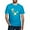 Teal, variant on CafePress - Disco Duck Men's Fitted T Shirt (Dark) - Men's Fitted T-Shirt