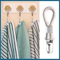 thumbnail image 2 of Towel Clip Clothes Rack Laundry Clamp Cotton Fine Workmanship Bathroom Metal Hanging Clamps Simple Operation Home Supplies Type 3, 2 of 8
