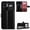 Black, variant on Wallet Case for Nothing Phone 4A Pro with Card Holder, PU Leather Flip Phone Case with Kickstand Magnetic Closure Wrist Strap Red