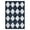 Dark Blue, variant on Hasoo Washable Indoor Rugs 5x7 Geometric Rugs for Living Room Modern Trellis Carpet for Bedroom, Black