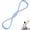 Blue, variant on Figure 8 Resistance Band, Exercise Bands with Handles for Women & Men, Full-Body Workout, Strength Training, Chest Expander & Yoga