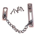 thumbnail image 1 of Auxiliar de Seguridad Yotijar Puerta de Acero Inoxidable de Cadena Perno Barra Oscilante 1set, 1 of 6