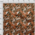 thumbnail image 3 of oneOone Velvet Orange Fabric Abstracts Quilting Supplies Print Sewing Fabric By The Yard 58 Inch Wide, 3 of 5