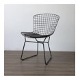 thumbnail image 3 of Silla Tipo Bertoia con Almohadón Malla De Acero Negro Lumax Cardy ZGS-977-NE, 3 of 5
