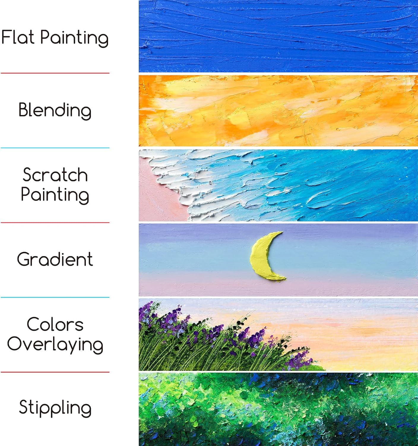 Soft Oil Pastels Set: 48 Colors with Extra 4 White Oil Pastels for Artists Beginners Adults Teachers - Vibrant Oil Pastel Crayons for Art Painting & Drawing, Blending, Layering, Shading