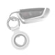thumbnail image 3 of Funda protectora de silicona para rastreador, soporte para Airtags, accesorios localizadores blanco, 3 of 8