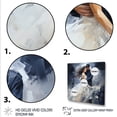 thumbnail image 3 of Designart "Waltz Dance in Japan II" Fashion Framed Wall Art - Black Dance Bedroom Framed Canvas Wall Art, 3 of 6