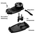 thumbnail image 2 of 4 Uds. Enchufe Schuko Plano en ÁNgulo Negro, Enchufe Schuko Plano 250 V (16 A), Enchufe Schuko, Enchufe Schuko Plano, Enchufe UE, 2 of 5