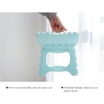 thumbnail image 3 of Yuarrent Taburete plegable, asiento pequeño de plástico, silla portátil para terminar, acampar, actividades al aire libre Conjuntos de muebles de dormitorio Azul Yuarrent HA024157-02, 3 of 6