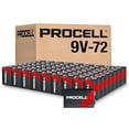 thumbnail image 1 of PROCELL Constant 9V Long-Lasting Alkaline Batteries (72 Pack), 5-Year Shelf Life, Bulk Value Pack for Consistent Moderate Drain Professional Devices, 1 of 8