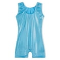 thumbnail image 3 of Girls Leotards for Gymnastics Size 1t 2t Blue Bronzing Training Tumbling Unitards, 3 of 7