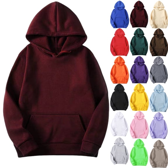 Women Hoodies Tsivenald Sweatshirts for Women Fall Fashion Drawstring Hooded Sweatshirts Pullover Women Tops with Pocket