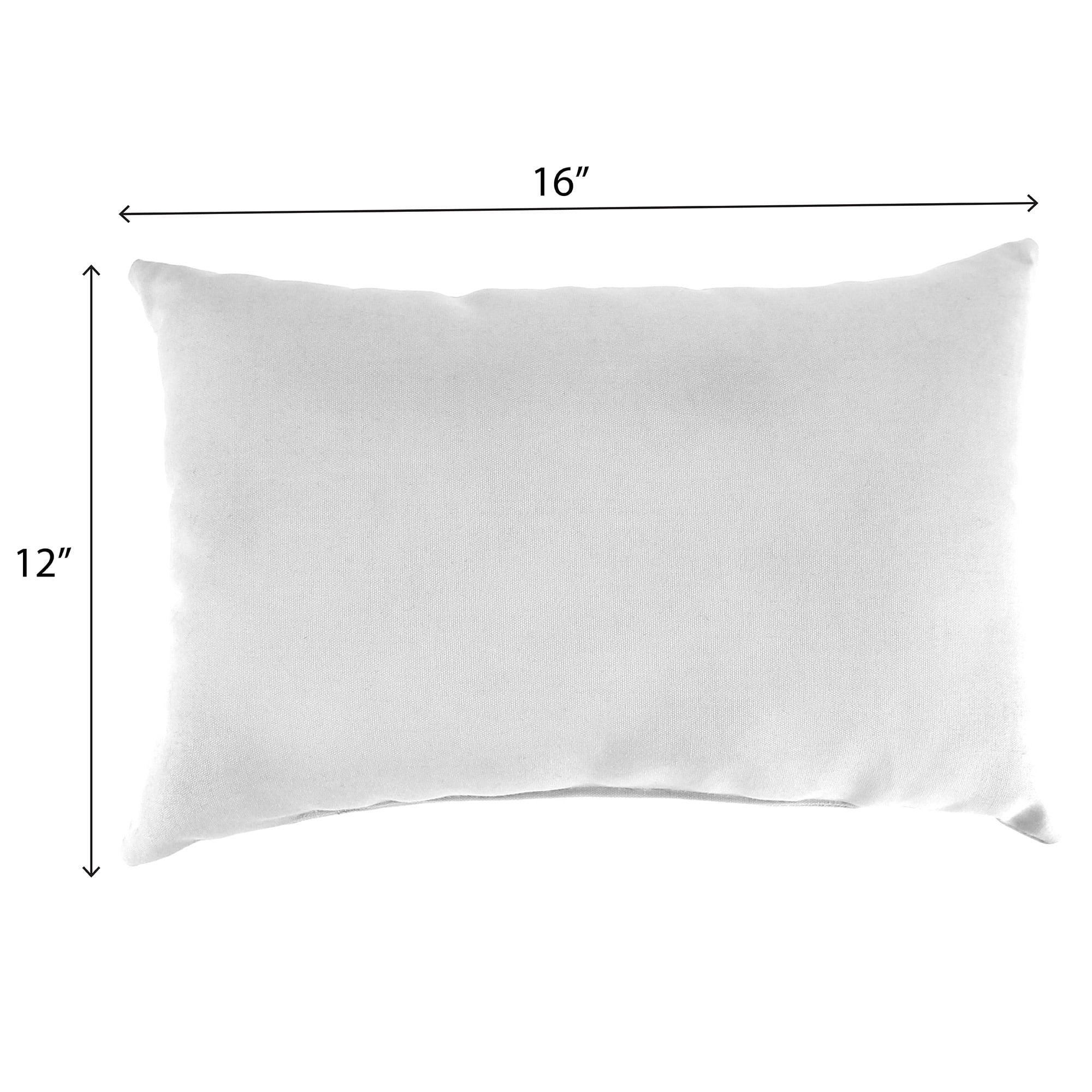 Jordan Manufacturing 12" x 16" Lilo Tapioca Multicolor Abstract Rectangular Outdoor Lumbar Throw Pillow (2 Pack)