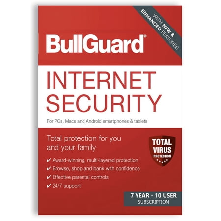UPC: 0720524919113 | BullGuard AntiVirus 7 Years & 10 Users