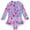 Pink, variant on GYRATEDREAM Girls Rash Guard Long Sleeve Swimsuits One Piece Swimsuits UPF 50  Beach Swimwear Bathing Suits for 5-6 Years