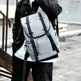 thumbnail image 2 of 1pc Casual Outdoor Backpack Travel Backpack, Men's Commuter Computer Laptop Bag, Large Capacity Student Backpack, Breathable Wear-resistant Backpack, 2 of 5