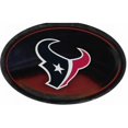 thumbnail image 1 of Houston Texans Chrome Die Cut Oval Decal, 1 of 1