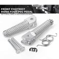 thumbnail image 2 of Universal Motorcycle Front Footrest Pegs for MT07 MT09 Models, 2 of 5