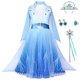 thumbnail image 2 of Luzlen Disfraces de Princesa para Niñas Disfraces de Fiesta de Halloween Cosplay Vestir co Luzlen Luzlen, 2 of 2