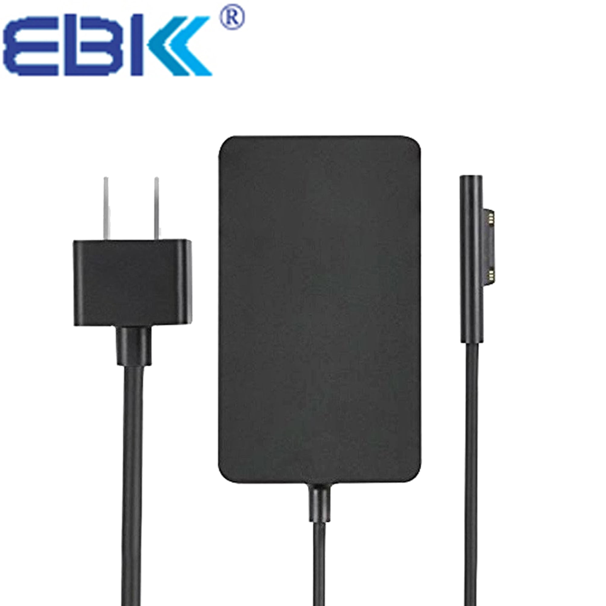 verbrand stilte Veeg 65W 15V 4A Charger Power Supply For Microsoft Surface Book Surface Pro 3 &  Pro 4 Tablet with 6Ft Cable USB Port Adapter Model 1706 [OEM quality] -  Walmart.com