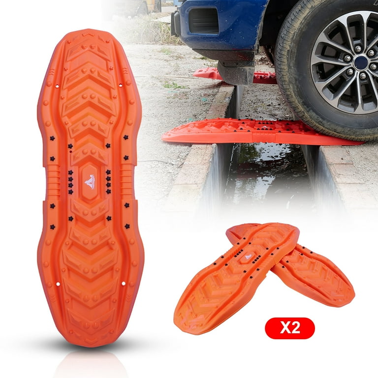 2PCS GEN5.0 Recovery Tracks Sand Tracks Snow Traction Boards Off-Road 4WD  Truck SUV Car Emergency Tire Traction Mat|Sand Mud Snow Ladder Recovery