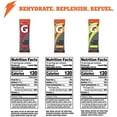 thumbnail image 5 of Gatorade Thirst Quencher Powder Sticks, 3 Flavor Variety Pack, (30 Pack), 5 of 6