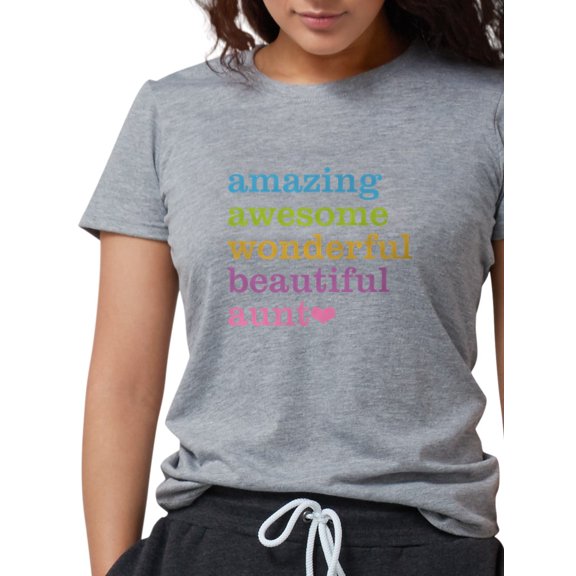 CafePress - Amazing Aun T Shirt - Womens Tri-blend T-Shirt