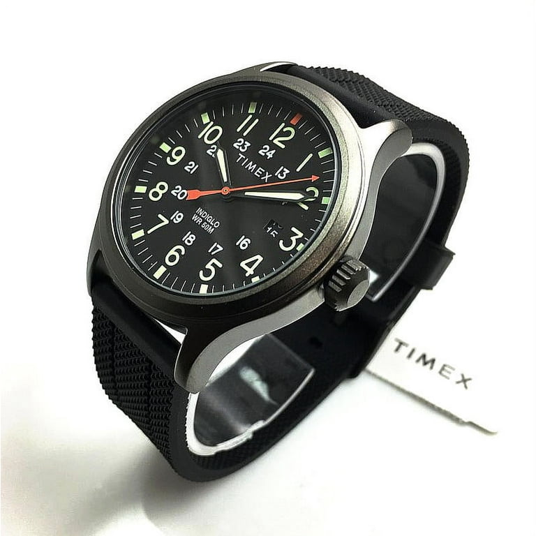 Timex allied 40mm silicone strap watch sales