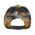thumbnail image 3 of Kdxio Unisex Cat In Sun Hat Pattern Baseball Cap Unisex Washed Classic Adjustable Hat, 3 of 5