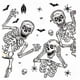 thumbnail image 1 of Halloween Window Stickers Halloween Halloween Party Decorations Skeleton Window Stickers X, 1 of 5