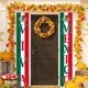 thumbnail image 1 of Decoraciones para el Día de la Independencia de México, pancarta para porche con el lema "Viva México", decoraciones y artículos para el hogar para el Día de la Independencia de México., 1 of 6