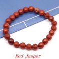 thumbnail image 3 of Pulsera de cuentas de piedra Natural para hombres y mujeres, cuarzo de cristal, amatista, aguamarinas, Jades, joyería, ágata, brazalete elástico, 3 of 5