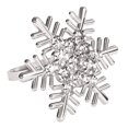 thumbnail image 5 of Pack of 6 Resistant Napkin Rings Snowflake Napkins Buckles for Wedding Banquet Versatile Table Decoration, 5 of 9
