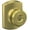 Satin Brass, variant on Schlage F51a-Bwe-Grw Bowery Single Cylinder Keyed Entry Door Knob Set - Brass