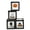 A, variant on 4 Pcs Halloween Spooky Balloon Boxes — Transparent Designs with Haunted Shadows, Halloween Decorations for Snack Tables, Dessert Stations & Halloween Party Setups — perfect for Costume Parties