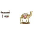 thumbnail image 1 of Figura de quemador de barco, figura de camello, estatua de animal, adorno coleccionable de resina, adecuado para escritorio, exhibición, estantería, o, 1 of 8