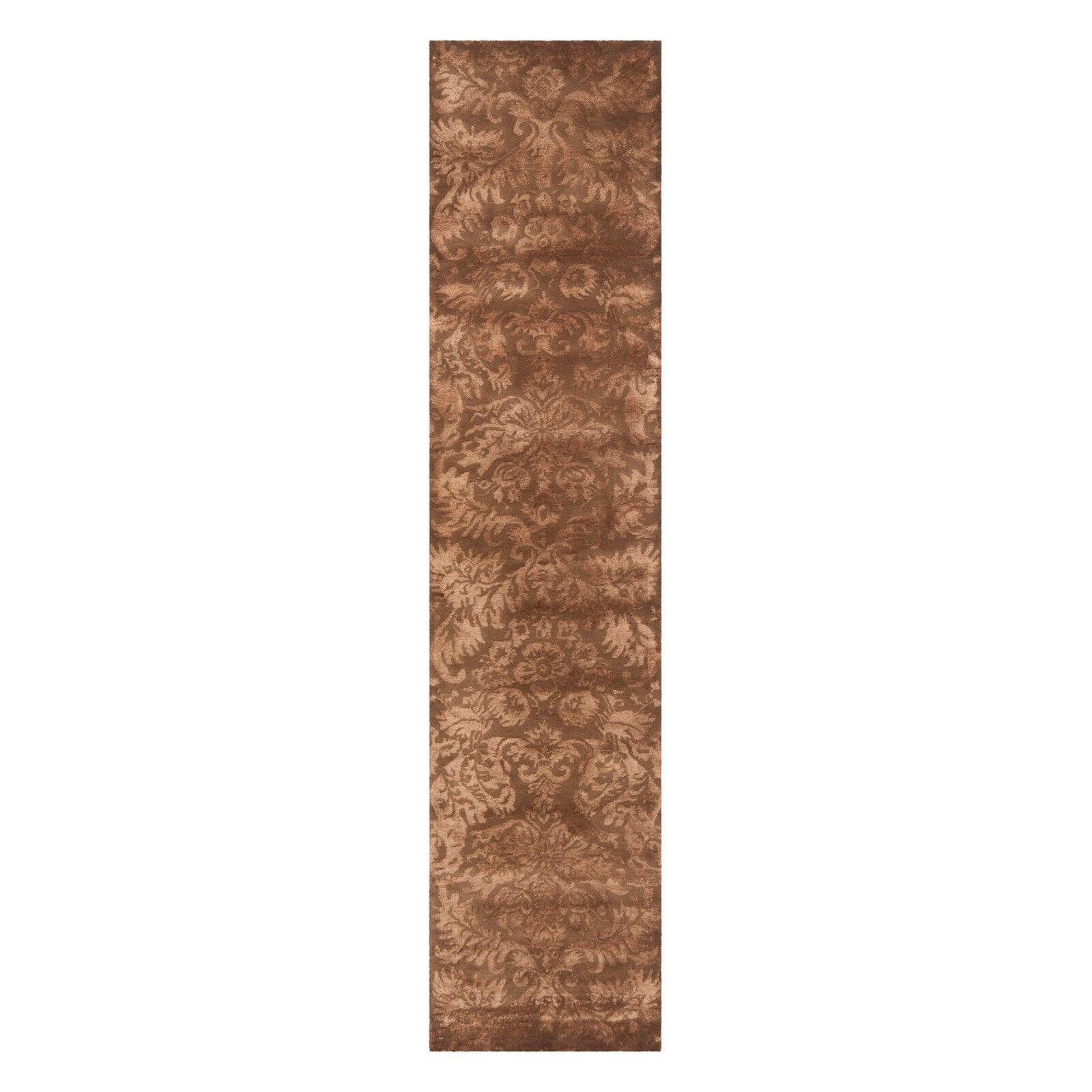 SAFAVIEH Martha Stewart Tomas Damask Area Rug, Sage, 7'9" x 9'9"