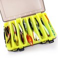 thumbnail image 5 of Cajas de aparejos de pesca extra grandes, contenedor de cebo de doble capa, almacenamiento portátil de señuelos, caja de herramientas con múltiples compartimentos, estuche de plástico, 5 of 5