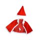 thumbnail image 1 of Capa de bufanda navideña, capa de Papá Noel, decoración navideña, disfraz de Navidad para niños, bufanda navideña para vacaciones, Halloween, carnaval, 1 of 8
