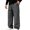 Dark Gray men's cargo pants loose fit a1, variant on BRELIL Men's Cargo Pants Loose Fit Wide Leg Drawstring Casual Streetwear Activewear Quick Dry Joggers Workout Hiking Trousers Solid Fall Fashion, Black L