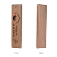 thumbnail image 2 of Kazoo Armónica de madera Kazoo de madera hecha a mano con caja de almacenamiento de metal Juguete de instrumentos musicales para niños adultos Meterk Kazoo, 2 of 6