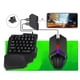 thumbnail image 4 of Combo De Teclado Y Mouse, Sin Demora De Tiempo, Soporte Ajustable Para Teléfono, Teclado Para Juegos Con Una Mano, Convertidor De Juegos Móvil 4 En 1 Para Juegos IOS, 4 of 7