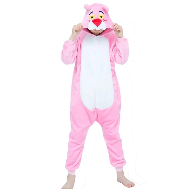 Conjunto de pijamas con capucha para niños y niñas, ropa de dormir de invierno con dibujos de unicornios y animales, de Animal de franela, para pijamas para chicos xuanjing unisex